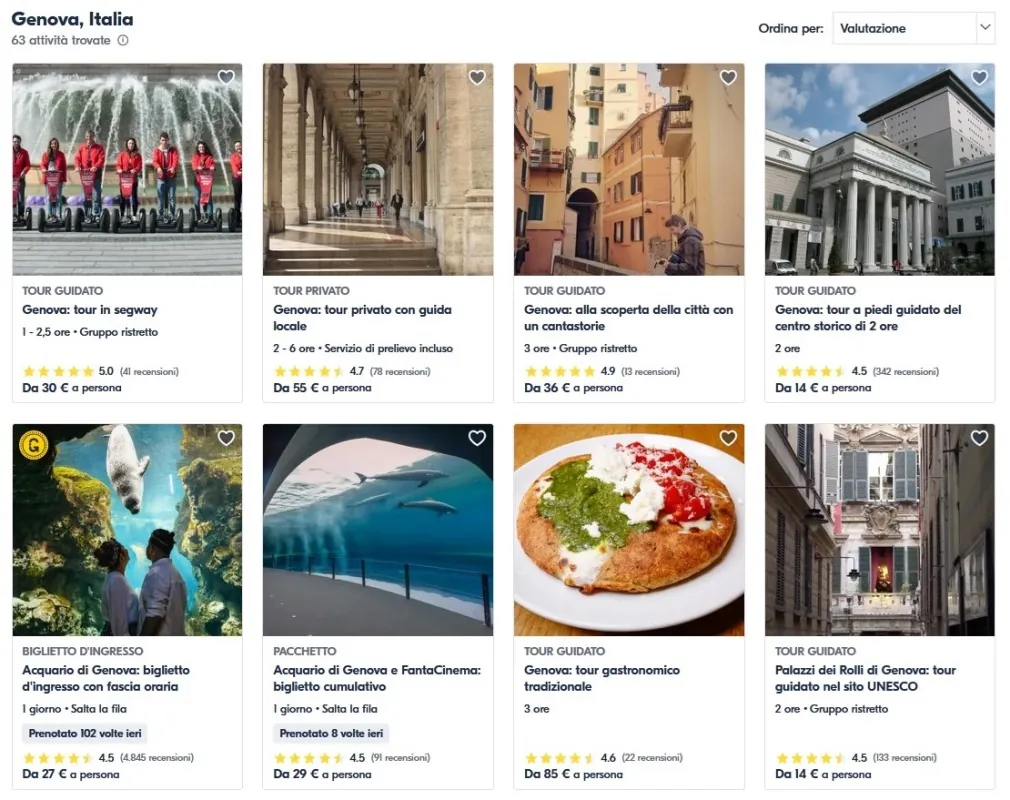 Genova visite guidate Get Your Guide