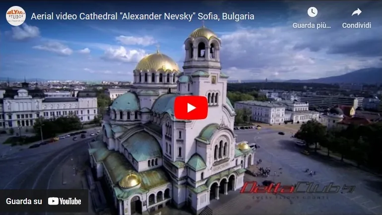 video sulla cattedrale Alexander Nevskij a Sofia Bulgaria