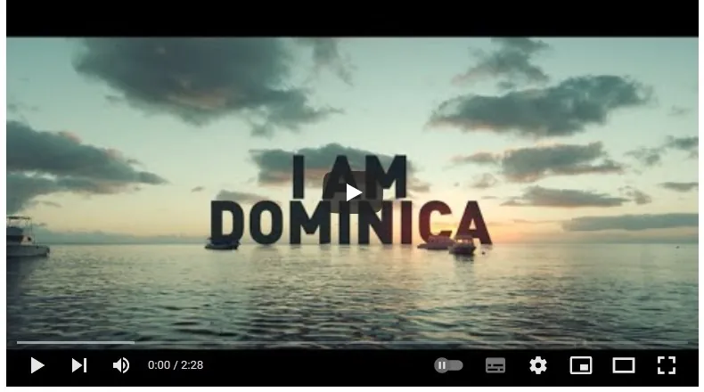 youtube video I am Dominica
